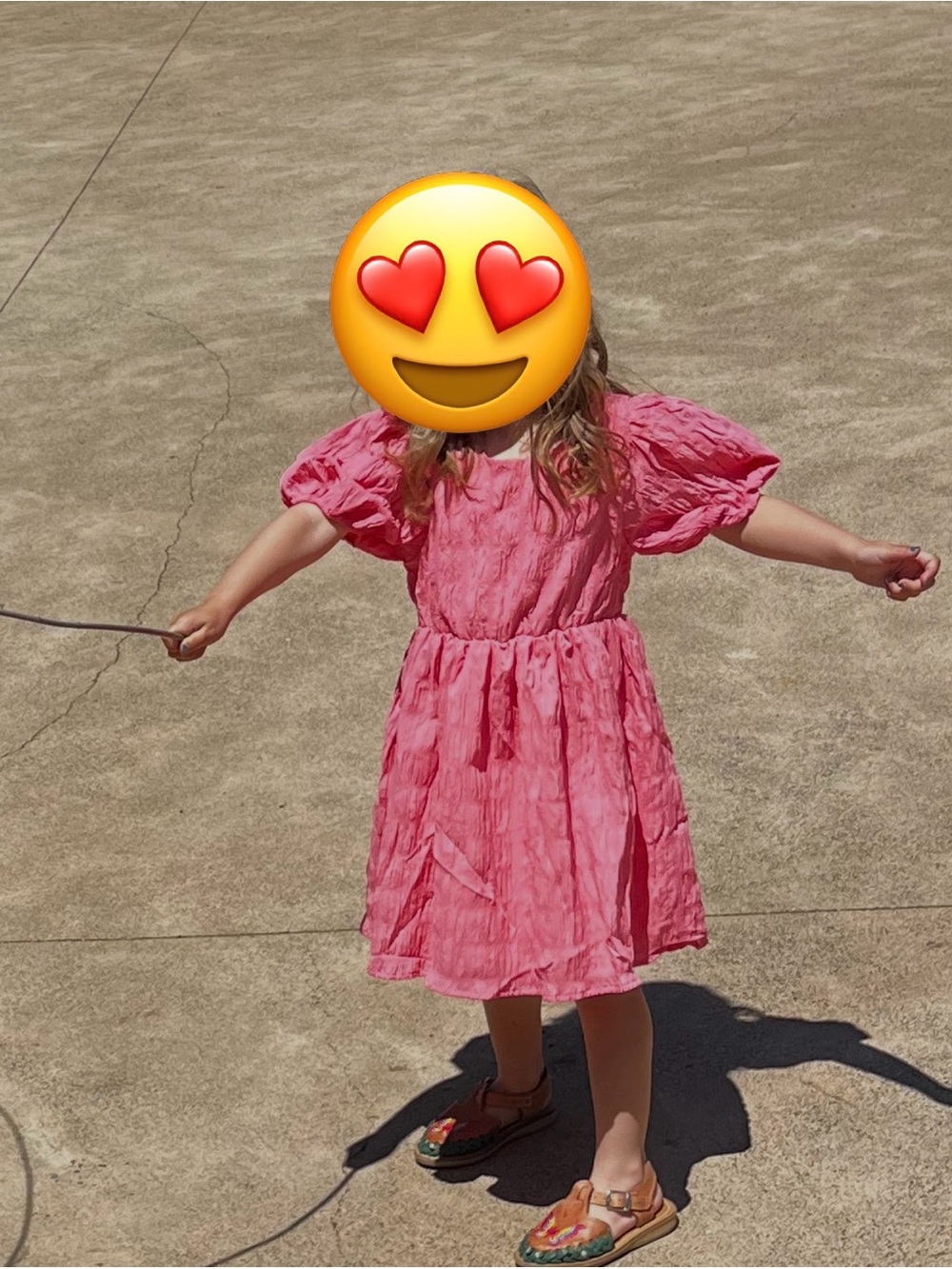 H&M Vibrant Pink Dress with twirl potential!